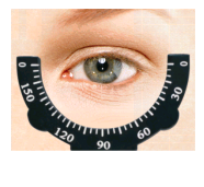 The principle and method of checking the driver's horizontal field of view at 15